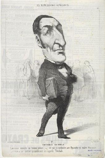 Theobald Lacrosse, 1849 - Honore Daumier