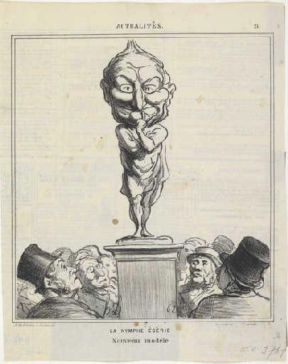 Thiers, 1870 - Honore Daumier