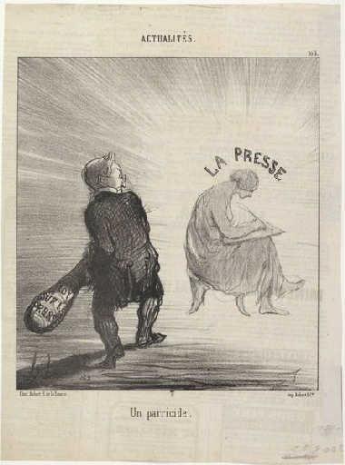Thiers - Honoré Daumier