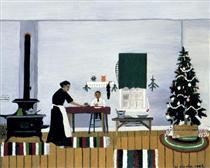 Christmas Morning, Breakfast - Horace Pippin