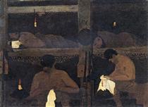Study For The Barracks - Horace Pippin