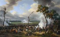 The Battle of Hanau, German campaign, Sixth Coalition, 30-31 October 1814 - Horace Vernet