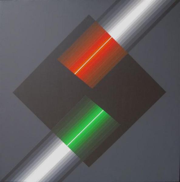 Couleur lumière r-ve trasparence, 2004 - Horacio Garcia-Rossi