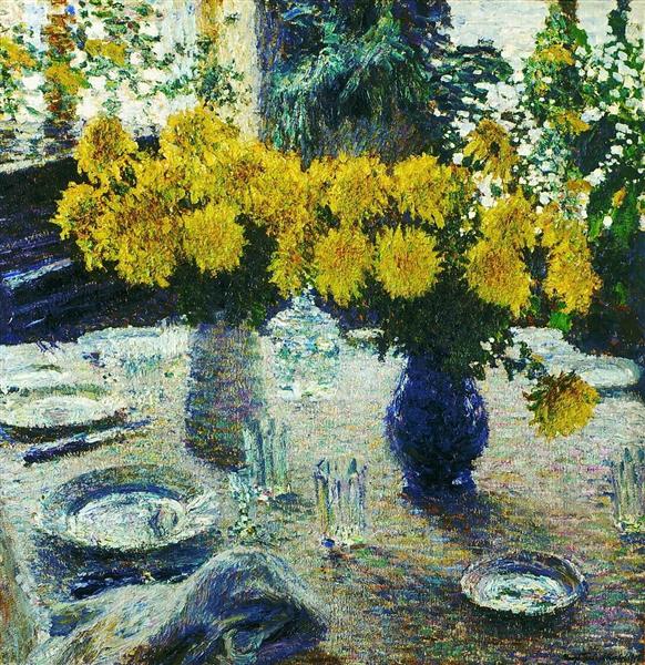 Chrysanthemums, 1905 - Igor Emmanuilowitsch Grabar