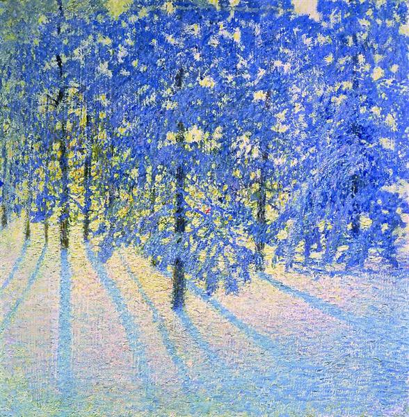 Winter Morning, 1907 - Igor Emmanuilowitsch Grabar