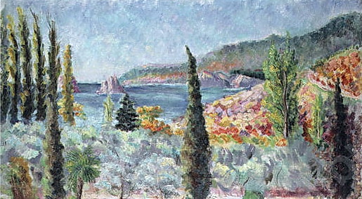 Coast of the Crimea, c.1920 - Ilja Iwanowitsch Maschkow