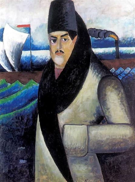 Self-portrait, 1911 - Ілля Машков