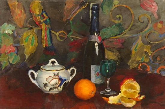 Still Life with Oranges, 1939 - Ilia Mashkov