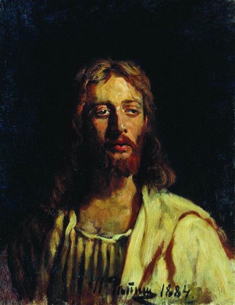 Christ, 1884 - Ilia Répine
