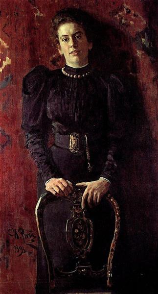 Portrait of T.L. Tolstaya, 1893 - Ilja Jefimowitsch Repin