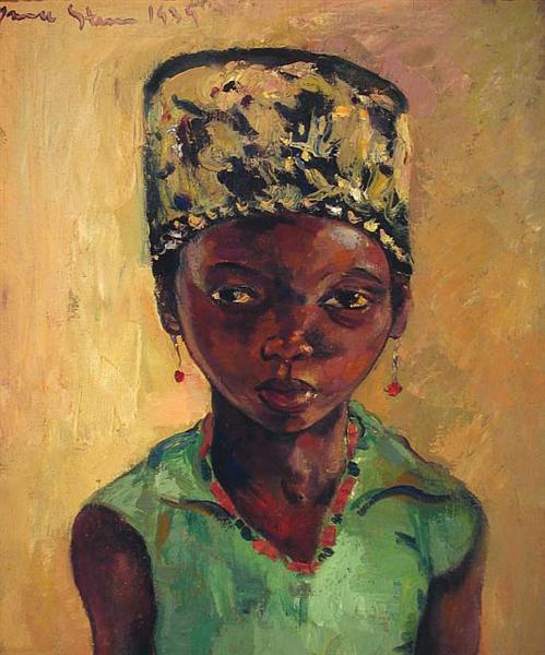 Portrait of a Young Girl, 1939 - Irma Stern