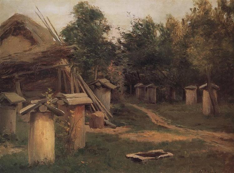 Apiary, c.1885 - Isaak Iljitsch Lewitan
