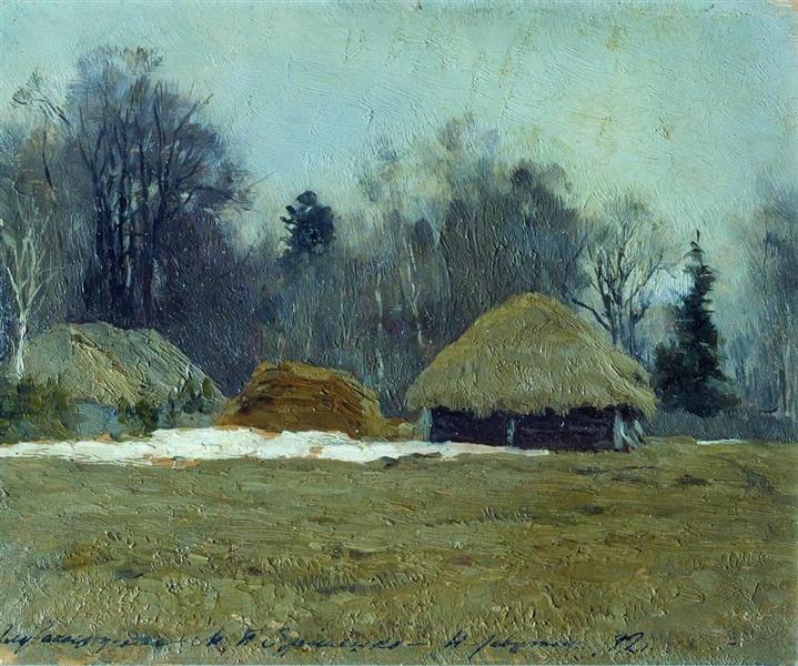 Ранняя весна, 1892 - Исаак Левитан