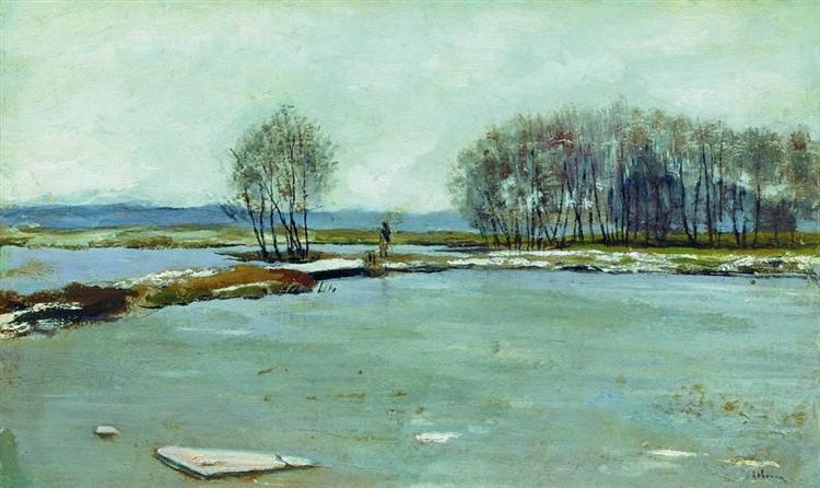 Ранняя весна, 1899 - Исаак Левитан