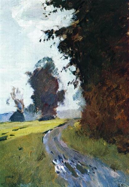 Evening. Path., 1882 - Isaac Levitan
