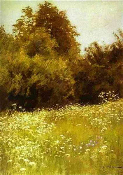 Meadow on the Edge of a Forest, 1898 - 艾萨克·伊里奇·列维坦