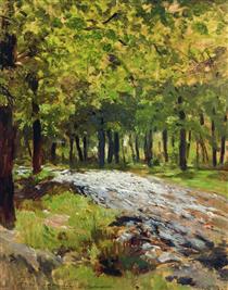 Path in the forest - Isaac Levitan