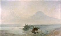 Descente de Noé du mont Ararat - Ivan Aïvazovski