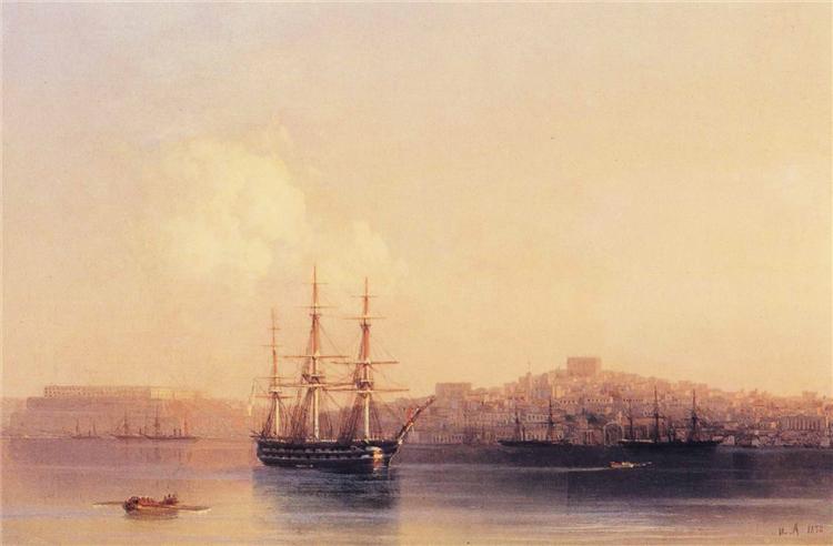 Севастополь, 1852 - Іван Айвазовський