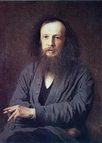 D. I. Mendeleev - 伊凡·克拉姆斯柯依