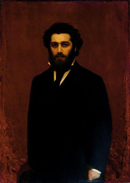 Portrait A.I.Kuindzhi, 1870 - Іван Крамськой