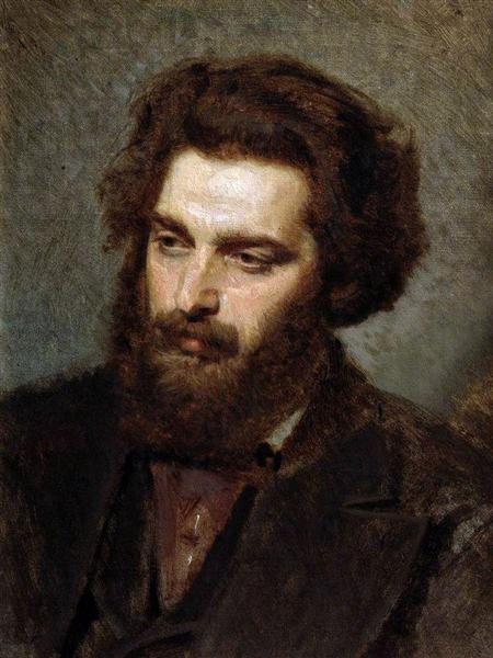 Portrait A.I.Kuindzhi, 1872 - Ivan Kramskoy