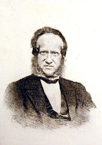 Portrait of Franz Ivanovich Ruprecht - 伊凡·克拉姆斯柯依