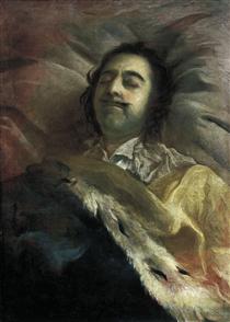 Peter I on his Deathbed - Иван Никитин