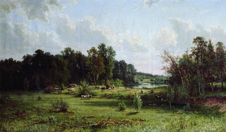 Coppice (Noon), 1872 - 伊凡·伊凡諾維奇·希施金