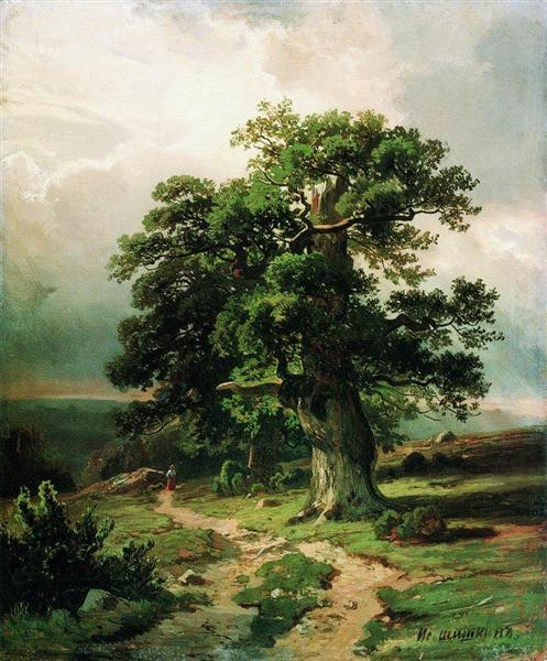 Oak, 1865 - Іван Шишкін