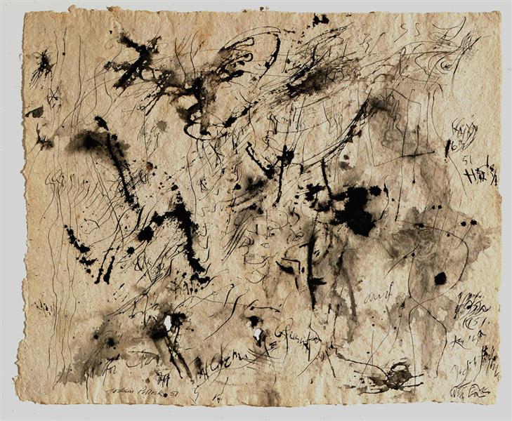 Untitled, 1951 - Jackson Pollock