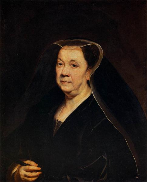 Portrait of a Gentlewoman, c.1660 - Jacob Jordaens