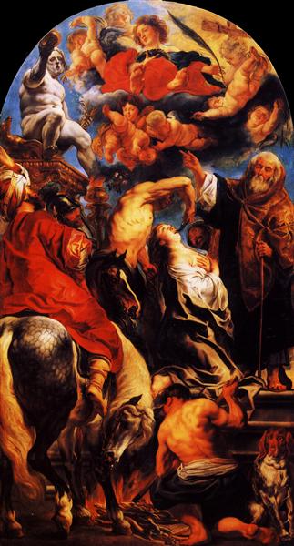 The Martyrdom of St. Apollonia, 1628 - 雅各布·乔登斯