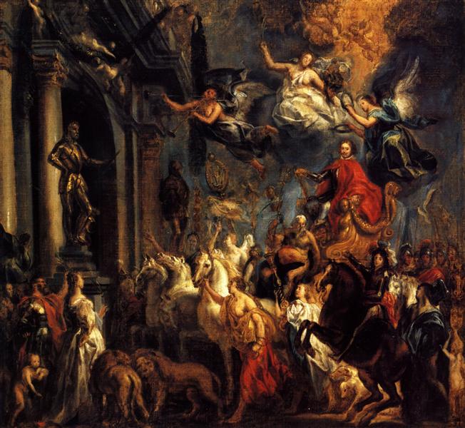 The Triumph of Frederic-Henri, 1651 - Якоб Йорданс