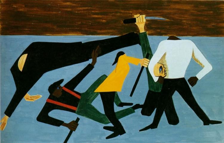 The Migration of the Negro, Panel 52, 1941 - Джейкоб Лоуренс