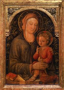 Virgin with Child - Jacopo Bellini
