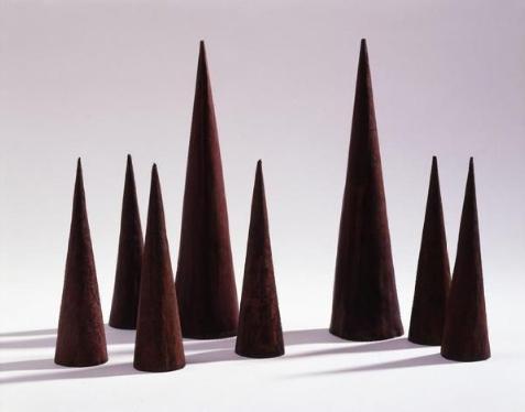 Eight Cones, 1960 - James Lee Byars