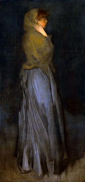 Arrangement in Yellow and Grey, 1857 - 1858 - James Abbott McNeill Whistler