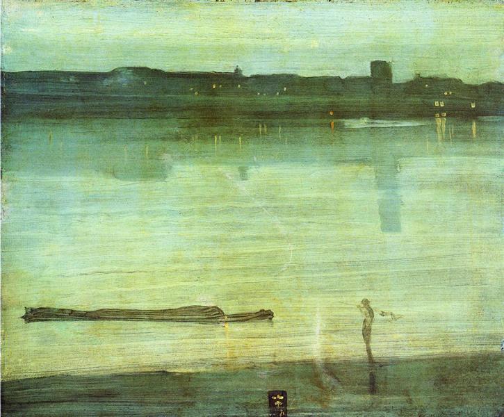 Nocturne in Blue and Green, 1871 - Джеймс Эббот Макнил Уистлер