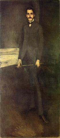 Portrait of George W. Vanderbilt - James Abbott McNeill Whistler
