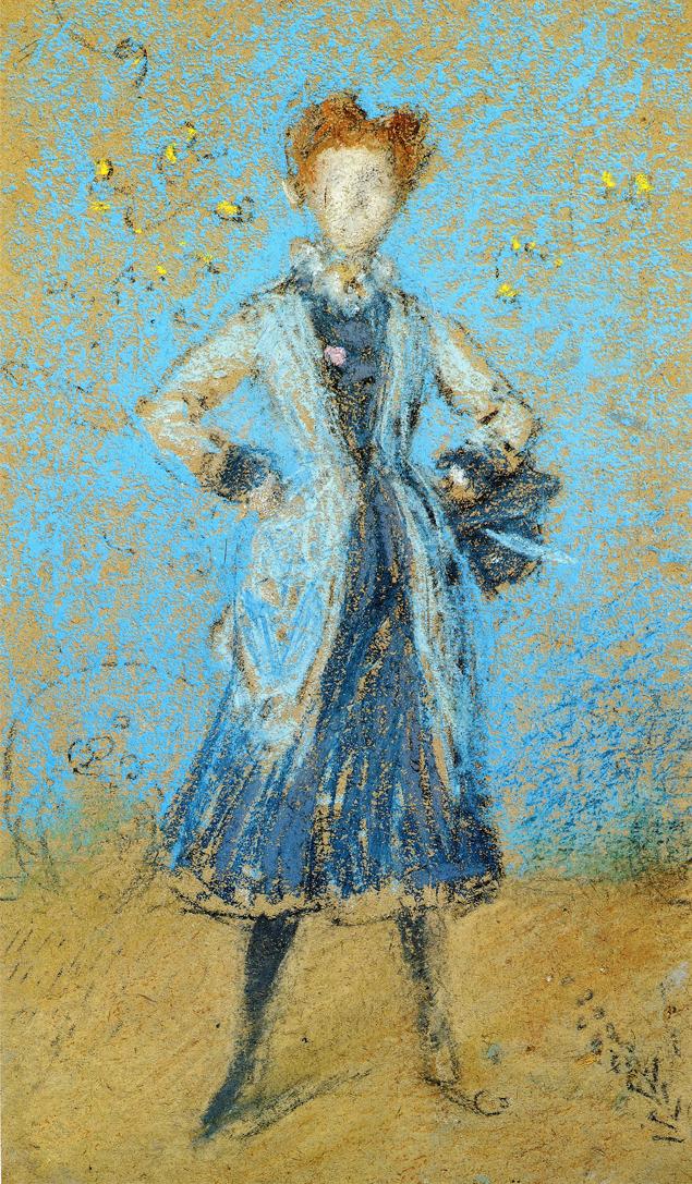 The Blue Girl, 1872 - 1874 - James McNeill Whistler - WikiArt.org