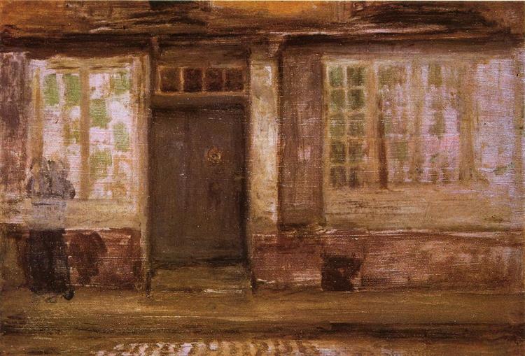 The Priests Lodging - Dieppe, 1897 - James McNeill Whistler