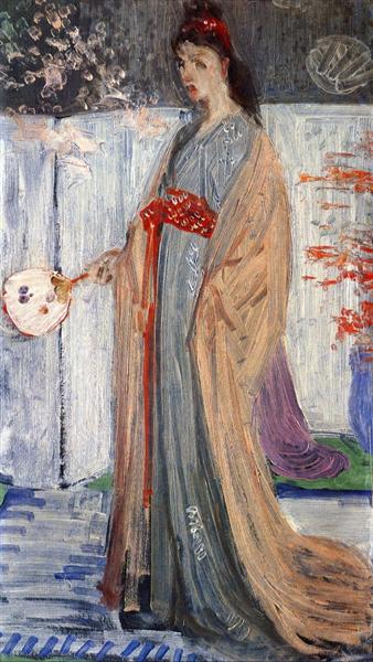 The Princess from the Land of Porcelain, 1863 - 1865 - James McNeill Whistler