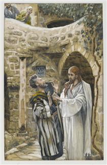Jésus guérit un possédé muet - James Tissot