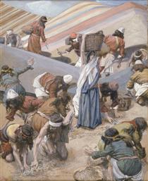 The Gathering of the Manna - James Tissot