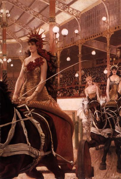 The ladies of the chariots, 1883 - 1885 - James Tissot