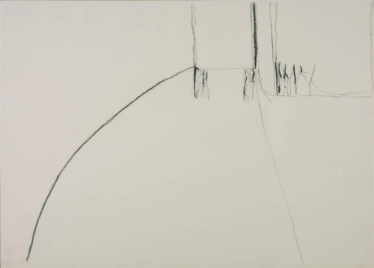 Drawing, Untitled, 1971 - Jan Groth