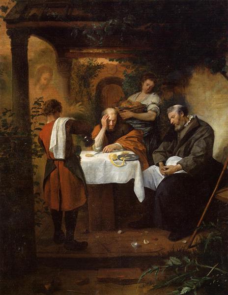 Supper at Emmaus, c.1665 - 1668 - Ян Стен
