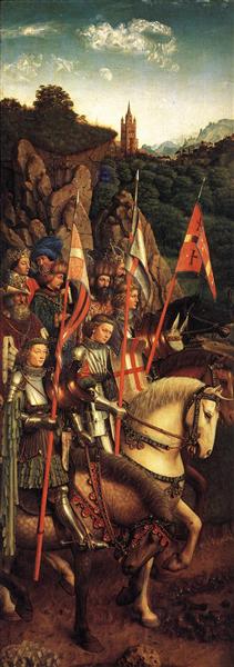 The Soldiers of Christ, 1427 - 1430 - Jan van Eyck