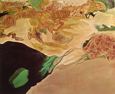 Aerial Series - Dorado no. 2, 1970 - Jane Frank